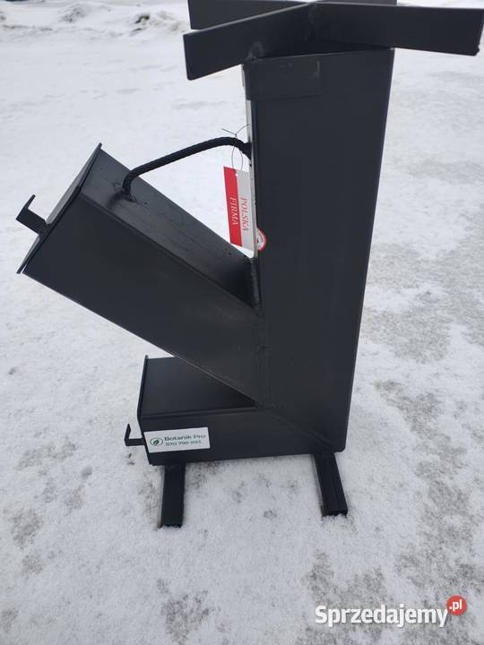 Duży piec rakietowy stalowy Biała Podlaska