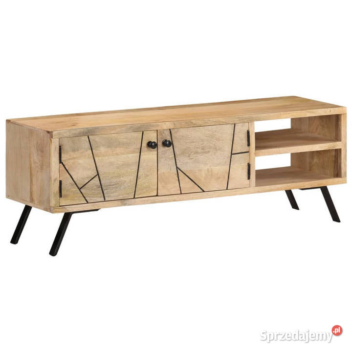 Szafka pod telewizor 110x30x40 lite drewno mango mazowieckie Warszawa
