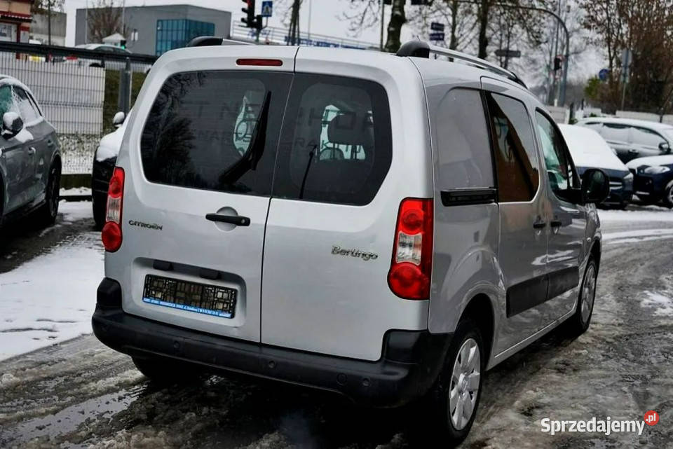 Citroen Berlingo 16HDI Klima 164 2011r elektryczne szyby Płock