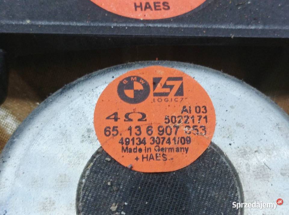GŁOŚNIK KOMPLET L7 LOGIC 7 6907652 6907651 Bmw