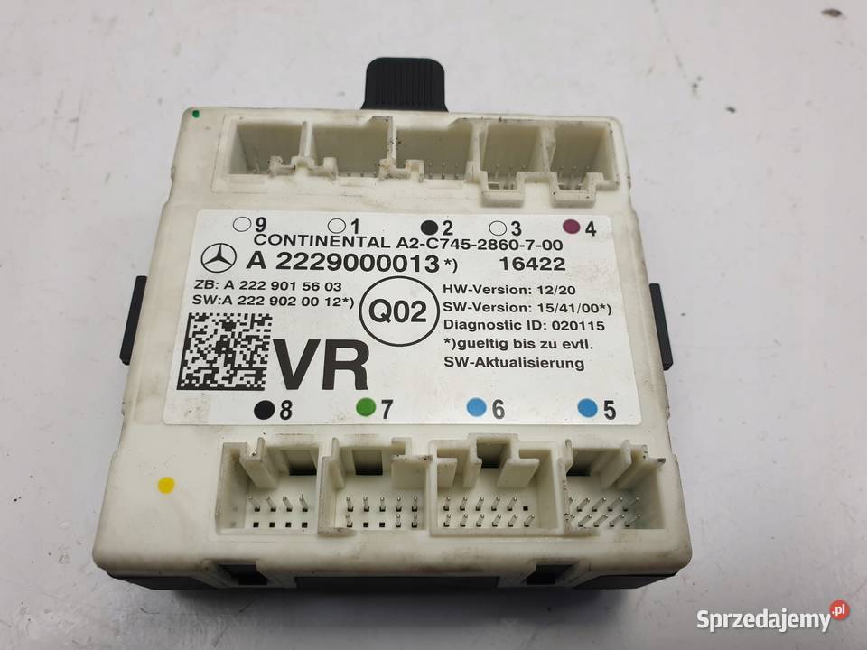 Mercedes A205 W205 STEROWNIK DRZWI moduł Rudka