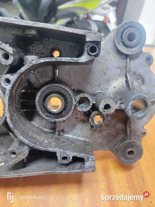 Karter lewy silnika 023 Komar motorynka Łubno