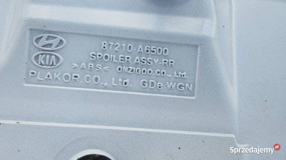 HYUNDAI I30 II KOMBI SPOJLER LOTKA KLAPA TYŁ Ruda Śląska sprzedam