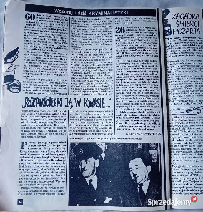 Tygodnik Nowy Detektyw 4 130 1993 r Koźminek