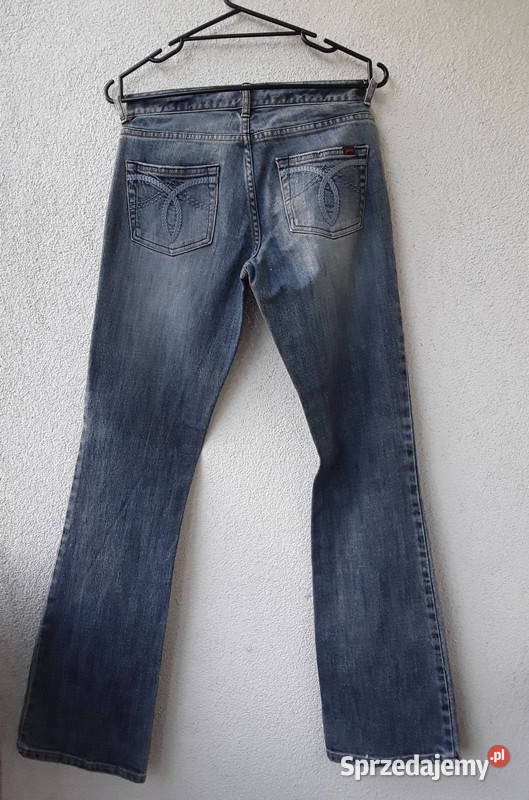 Spodnie jeans r 834R z rozszerzoną nogawką Oasis Rozmiar 34(XS)
