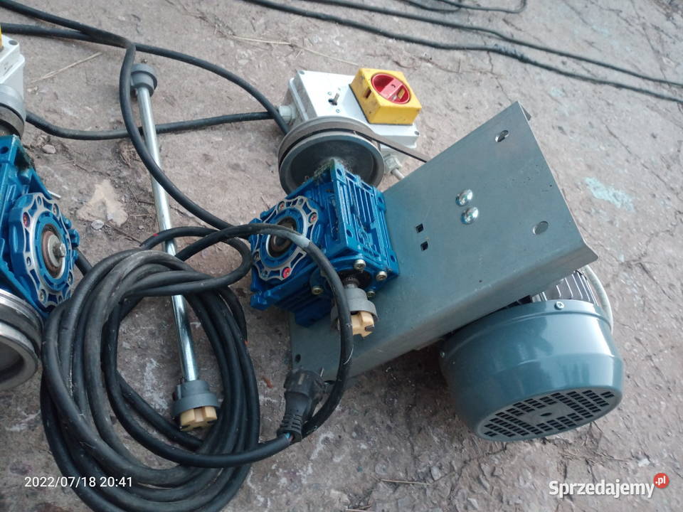 Mieszalnik motoreduktor napęd lakiernia Produkcja Kielce