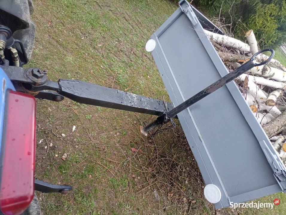 przyczepa jednoosiowa do iseki traktorka i inne nieuszkodzony Grybów