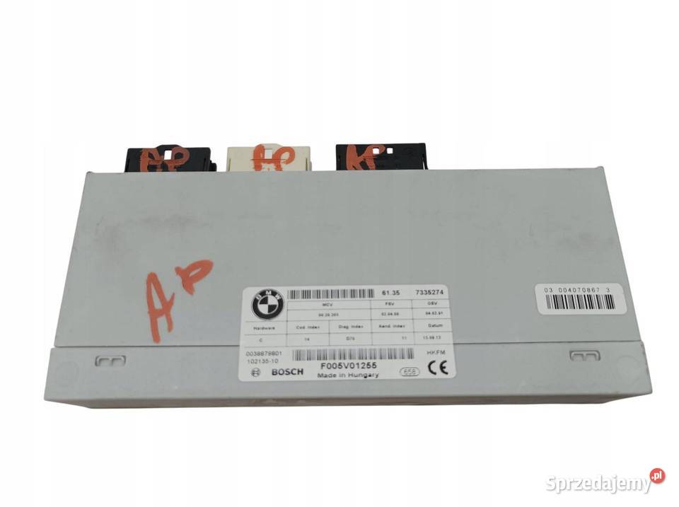 MODUŁ KLAPY BAGAŻNIKA 7335274 F005V01255 Bmw X6 Komputery