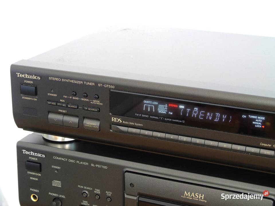 Tuner radiowy Technics STGT550RDS DOSTAWA Amplitunery podkarpackie Jasło