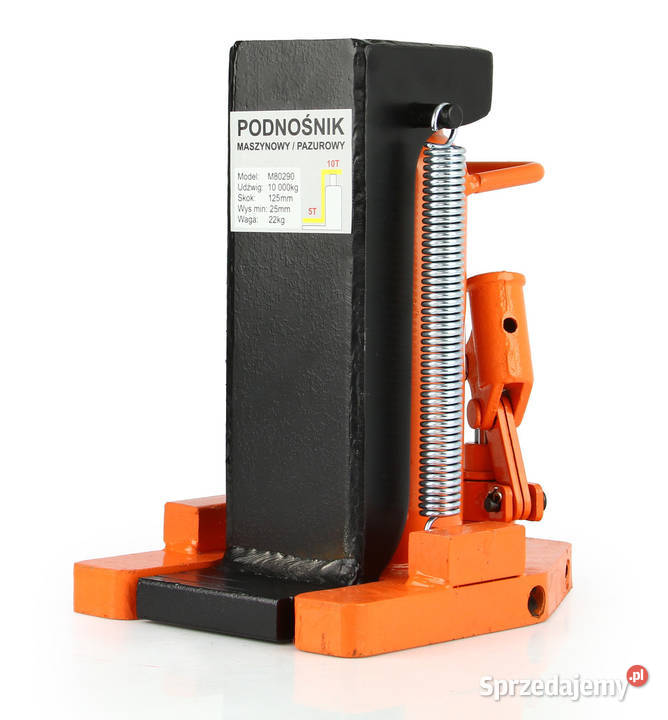 Podnośnik hydrauliczny boczne podnoszenie na Lubanie