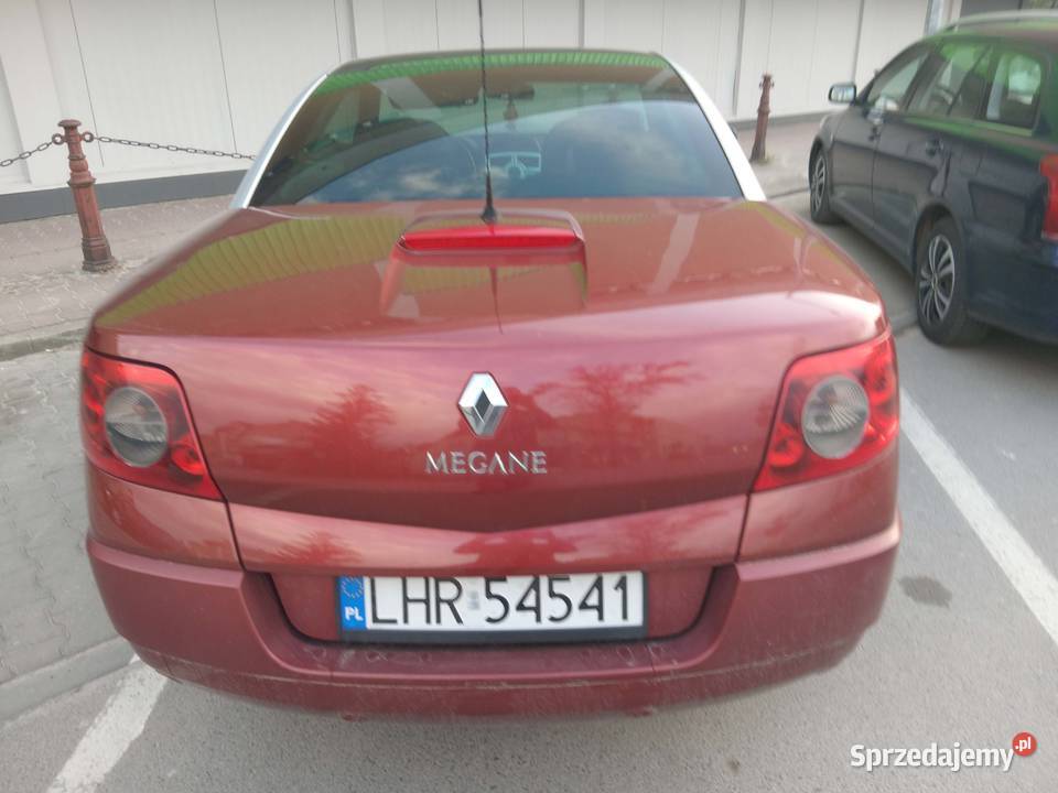 Megane cabrio okazja lubelskie Hrubieszów