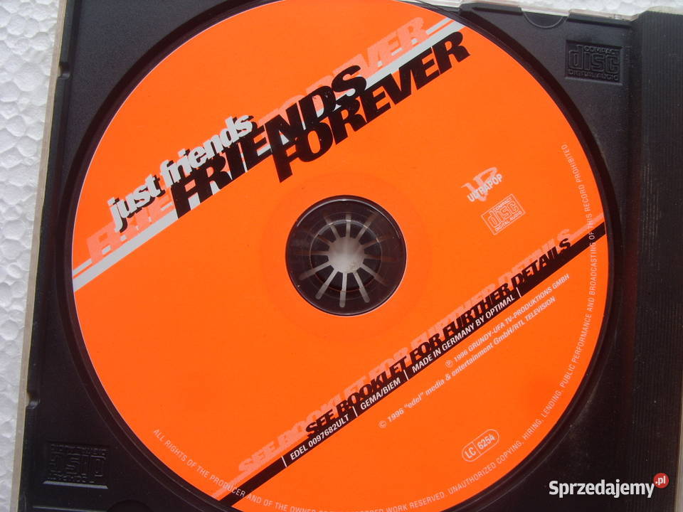 POP CD JUST FRIENDS FOREVER VOL 6 1996