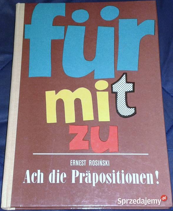 Ach die Prapositionen Ernest Rosiński Chełm sprzedam