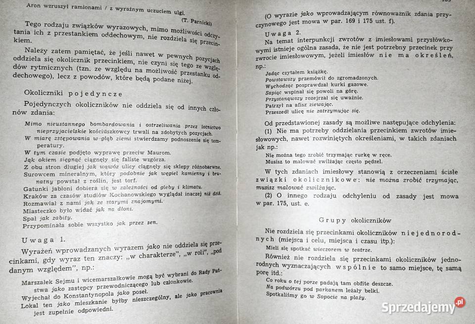 Zasady pisowni polskiej i interpunkcji S Chełm