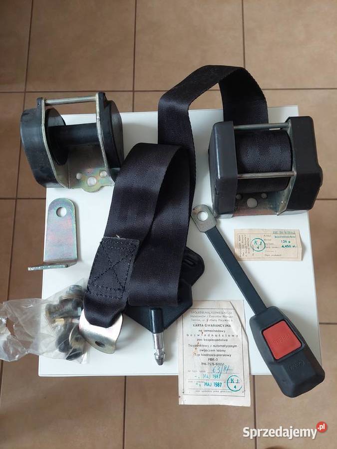 Nowy pas bezwładnościowy fiat 126p Mysłowice