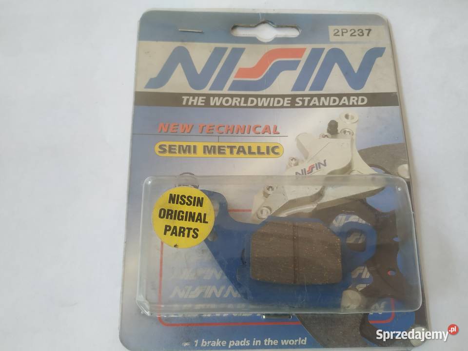 KLOCKI HAMULCOWE NISSIN 237NS Blade 325 F409 Części Zabrze