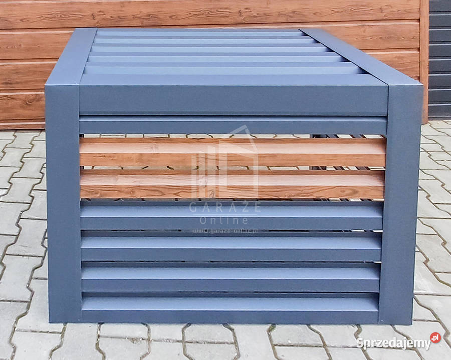Osłona Klimatyzatora 90x50x70 Antracyt Zabudowa Leszno