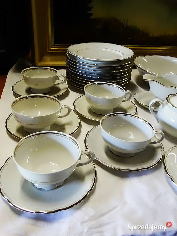 Zestaw porcelany Baruther Bavaria vintage z lubelskie Biłgoraj