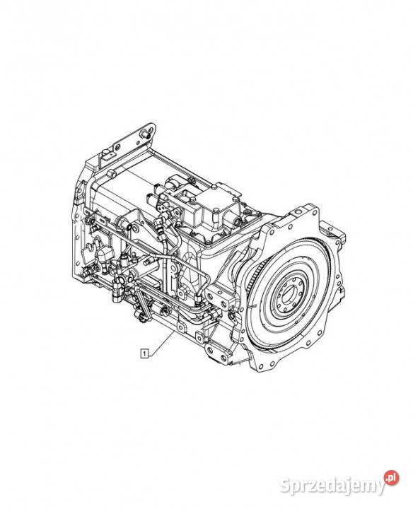 Holland T6010 Regen przekladnia transmission Pozostałe