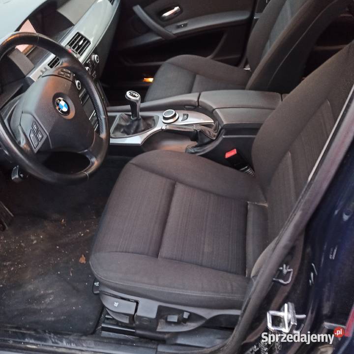 BMW 5 E60 25 benzyna lift 190 zmieniarka CD Jasło