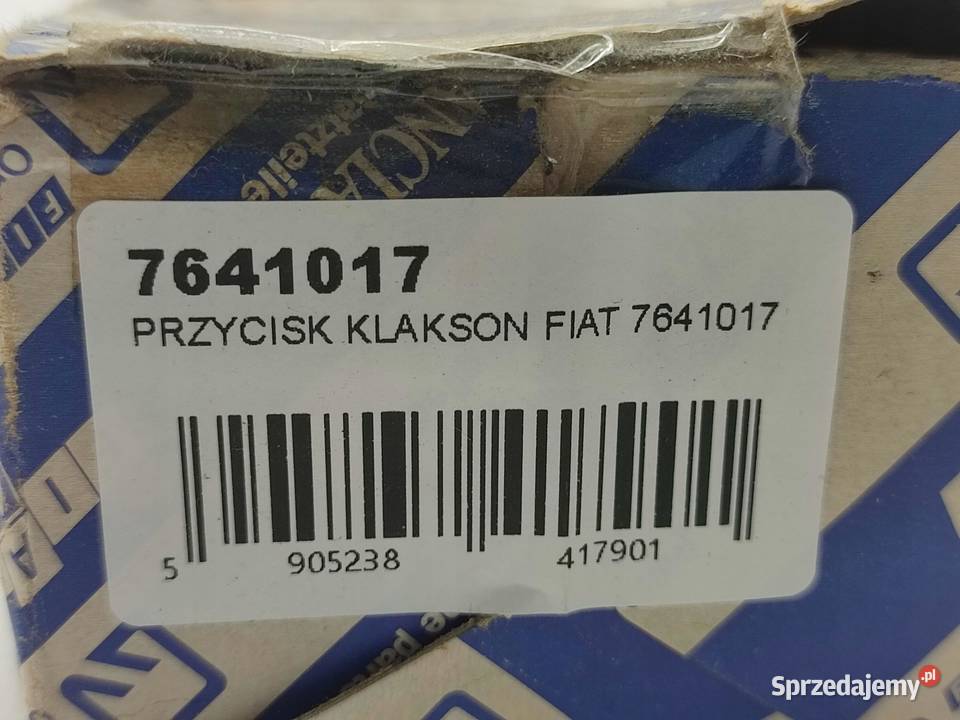 PRZYCISK KLAKSONU FIAT UNO 19891995 7641017 osobowe sprzedam