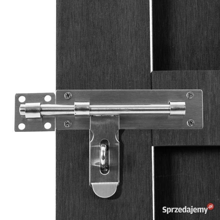 Furtka ogrodowa WPC 100 x 150 szaraSKU49085 mazowieckie Warszawa