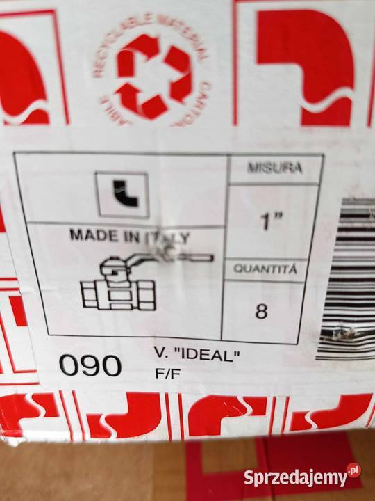 Zawory kulowe 1cal DN25 Głowice i zawory wielkopolskie Komorze Przybysławskie