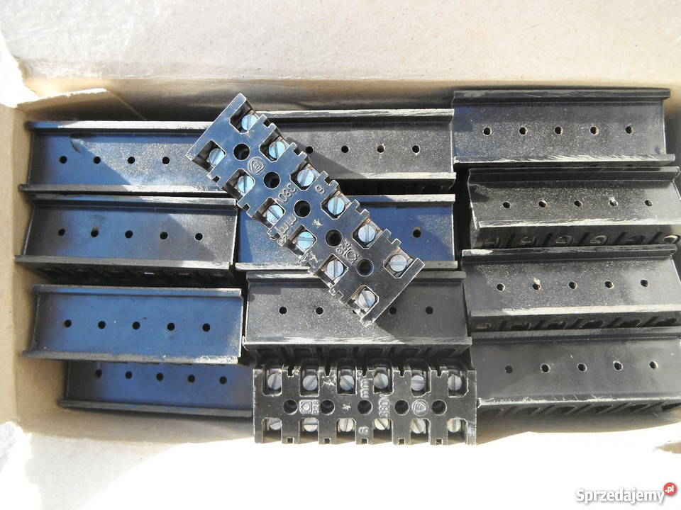 Liswy zaciskowe 4 6 10 16 mm złączki 6 torowe sprzedam