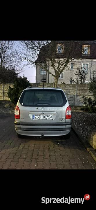 Opel zafira uszkodzony Chociwel