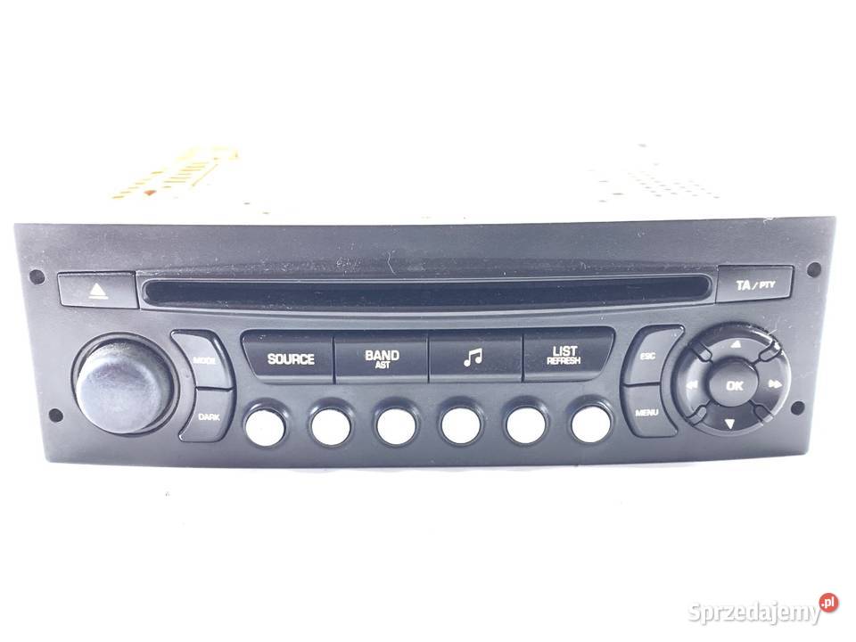 RADIO PEUGEOT 207 96643697XT 0615 ODTWARZACZ