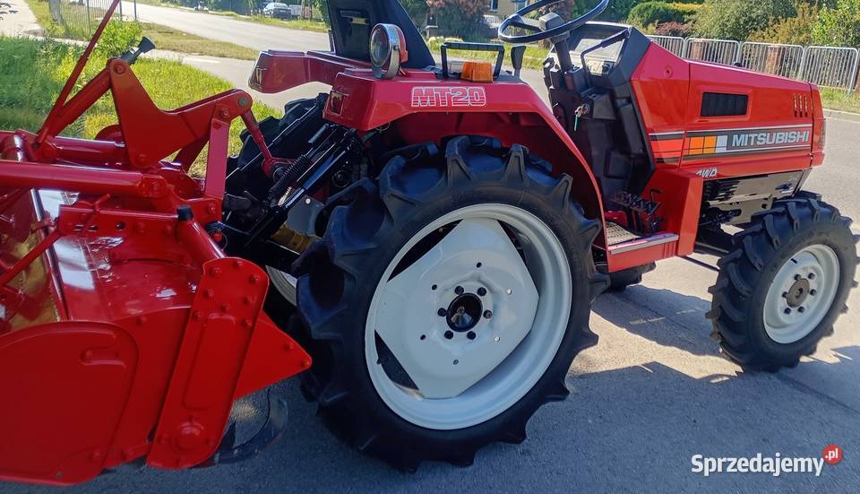 Mini Traktor ciągnik ogrodniczy Mitsubishi z Zamość sprzedam