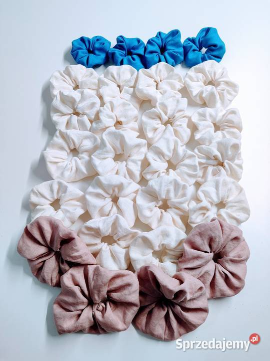 Gumki scrunchie Lipnica sprzedam