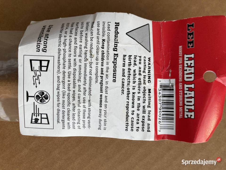 Lee Lead Ladle Łyżka do odlewnia kul