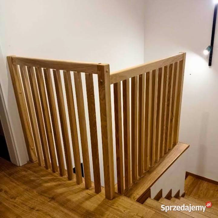 Balustrada na Schody Wewnętrzne Całościowo Gdów