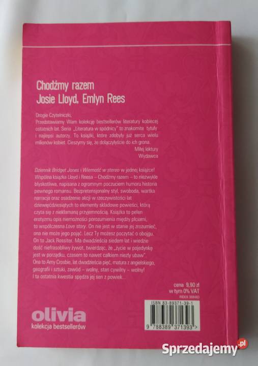 CHODŹMY RAZEM Josie Lloyd Emlyn Rees
