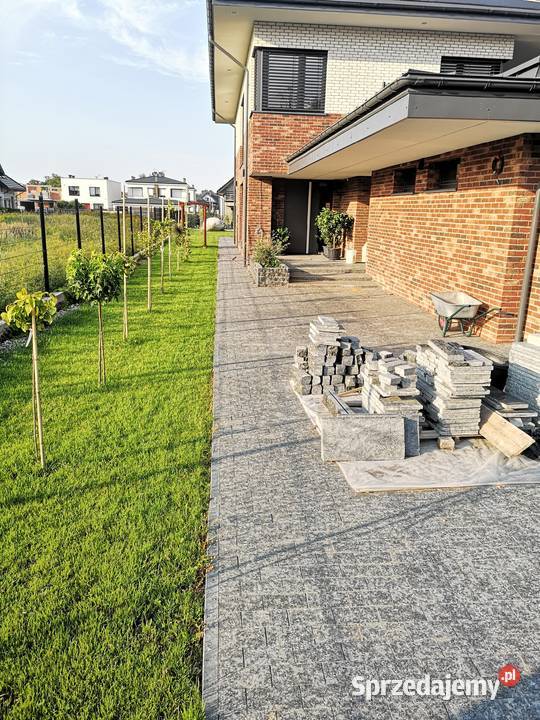 KOSTKA BRUKOWA GRANITOWA CIĘTA LABRADORYT na łódzkie Łódź