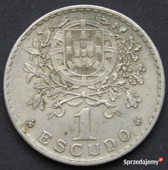 Portugalia 1 escudo 1928 Numizmatyka