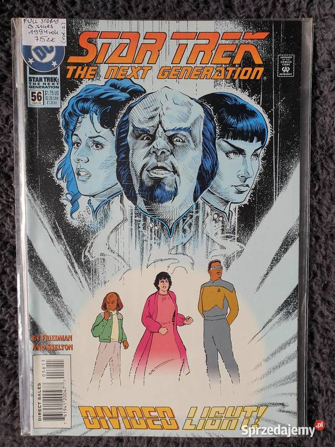 Star Trek The Next Generation 3 komiksy 1994 DC Gdynia