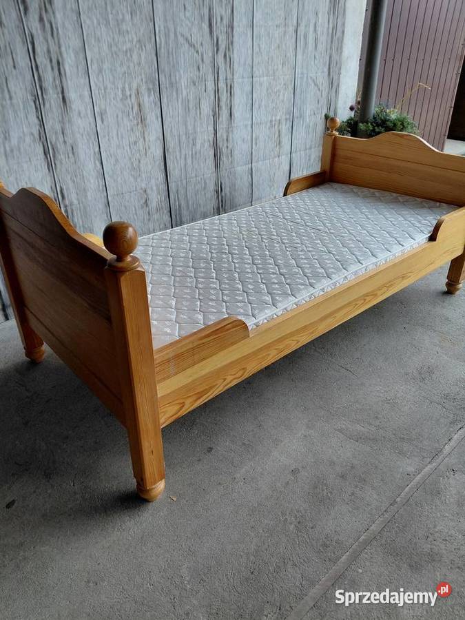 łóżko sosnowe jednoosobowe 489 kujawsko-pomorskie