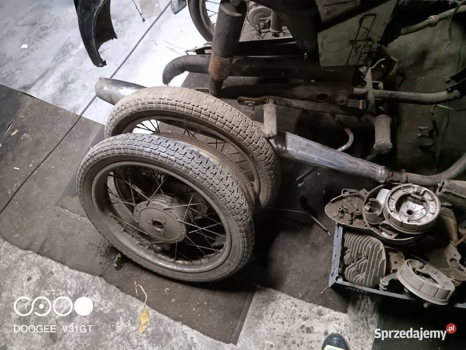 WSK 125 garbuska Romet ogar 205 uszkodzony Rawa Mazowiecka