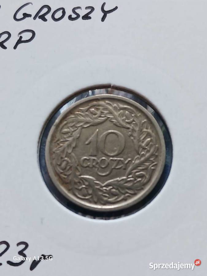 10 Groszy 1923 r ładne