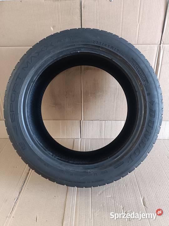 2x Opona letnia Dunlop Sport Maxx RT 22545R17 91 Samochodowe Drezdenko