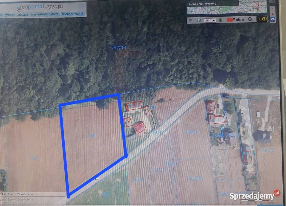 Działka budowlana rw spokojnej okolicyCeliny