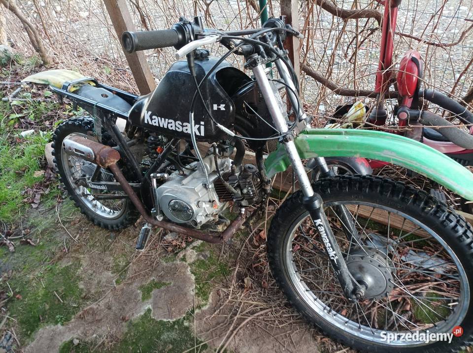 Kawasaki 110 średnia rama Myślenice sprzedam