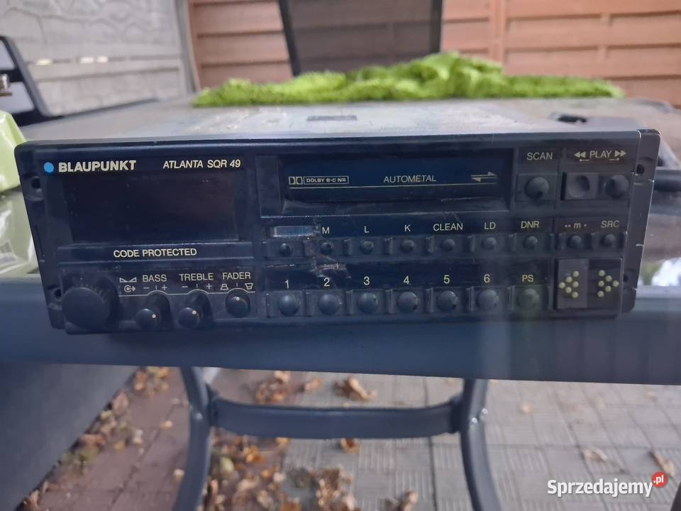 Radiomagnetofon samochodowy BLAUPUNKT ATLANTA Szczawinek