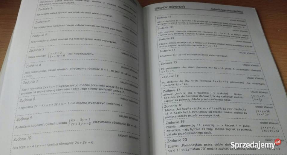 Matematyka 2 7 lekcje powtórzeniowe w gimnazjum pomorskie Gdańsk