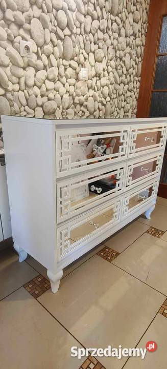 Komoda 6 szuflad Glamour dostawa w