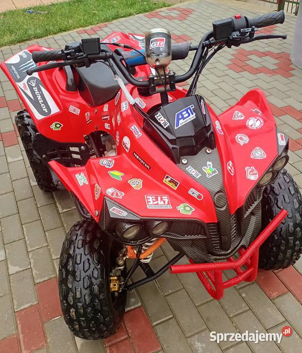 Quad 125 3 WSTECZNY PÓŁAUTOMAT 10km Motocykle, skutery, quady