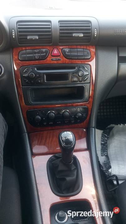 Mercedes C klasa 22 diesel srebrny Kołobrzeg