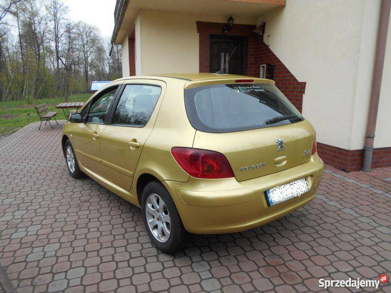 Peugeot 307 20 HDI 90 2001 Rok produkcji 2001 Szynwałd
